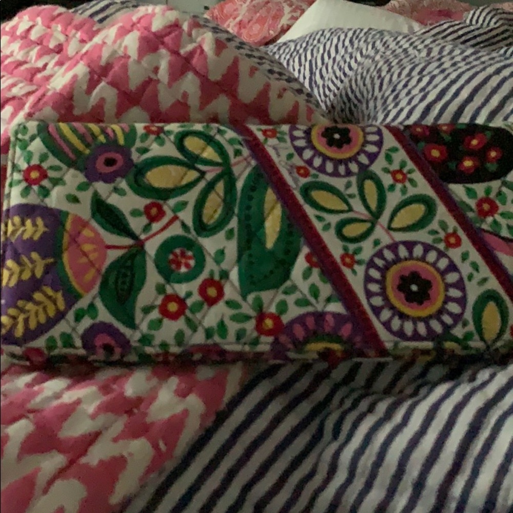Vera Bradley passport wallet